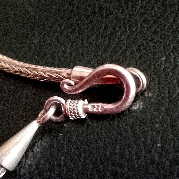 BALI LEGACY STERLING SILVER FOXTAIL BRACELET - Picture 4 of 5